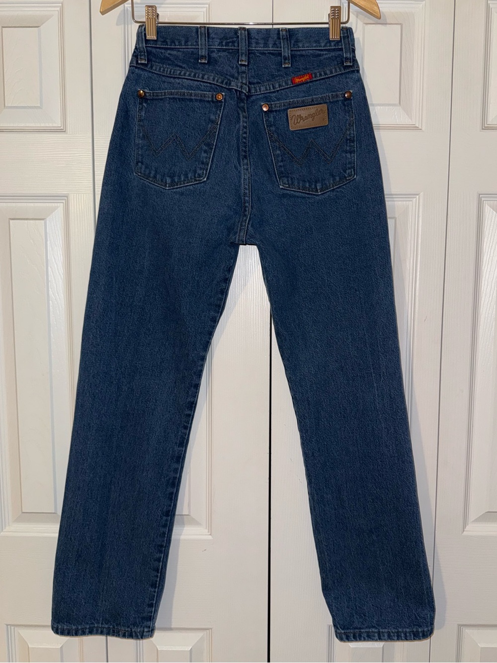 Wrangler cowboy cut slim straight high rise curve Jean size 9/L30